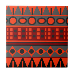 Aztec native pattern tile