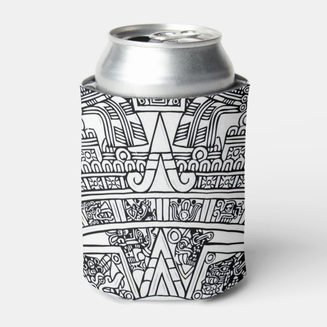 AZTEC OR MEXICA mexican Can Cooler (Can Front)