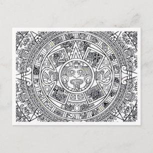 AZTEC OR MEXICA mexican Postcard