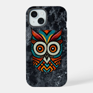 Aztec Owl iPhone 15 Case