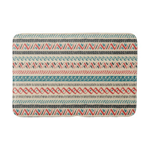 Aztec Pattern bath mats