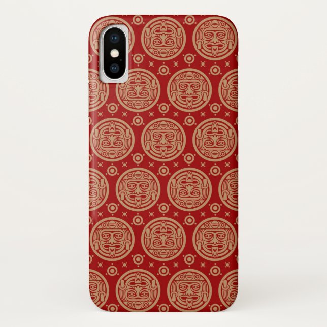 Aztec Pattern Case-Mate iPhone Case (Back)