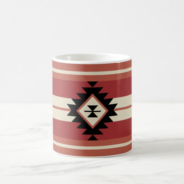 Aztec pattern coffee mug (Center)
