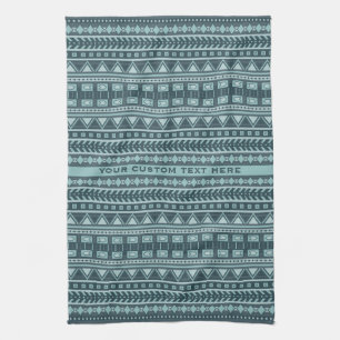 Aztec Pattern custom hand towel