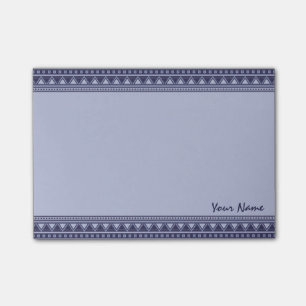 Aztec Pattern custom Post-It notes