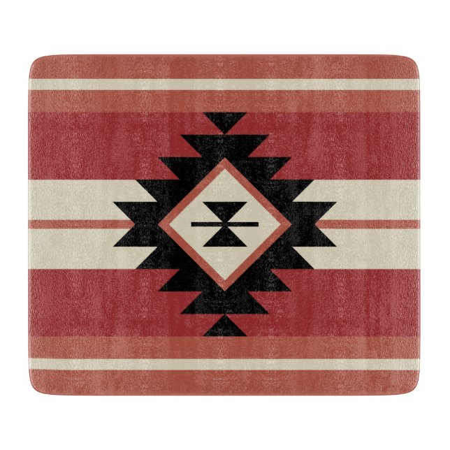 Aztec pattern cutting board (Front)