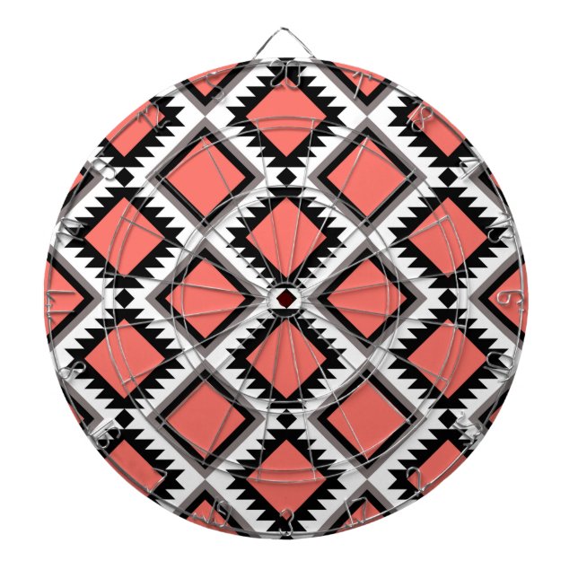 Aztec pattern dartboard (Front)
