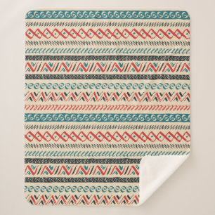 Aztec Pattern fleece blankets