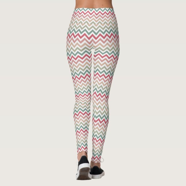 Aztec Pattern Leggings (Back)