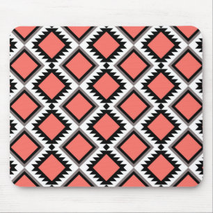 Aztec pattern mouse mat