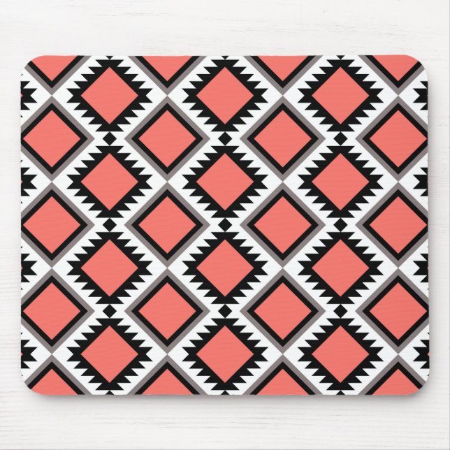 Aztec pattern mouse mat (Front)