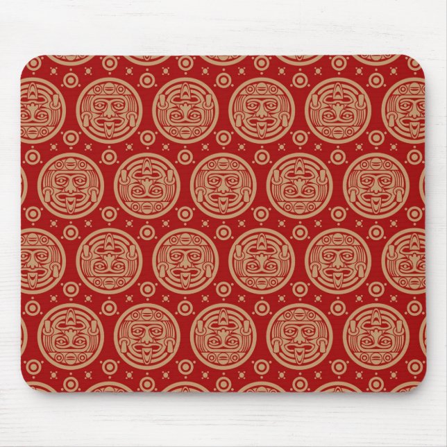 Aztec Pattern Mouse Mat (Front)