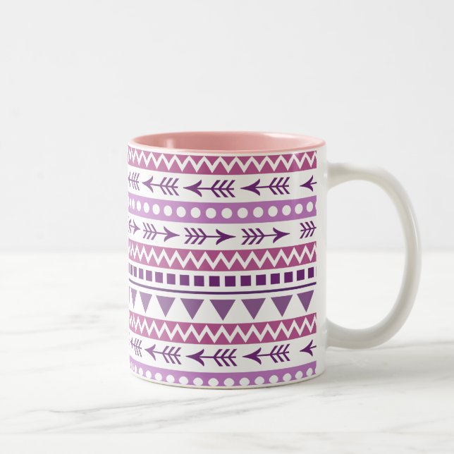 Aztec Pattern mugs (Right)
