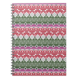 Aztec pattern . notebook