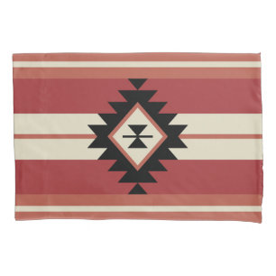 Aztec pattern pillowcase