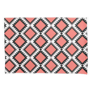 Aztec pattern pillowcase