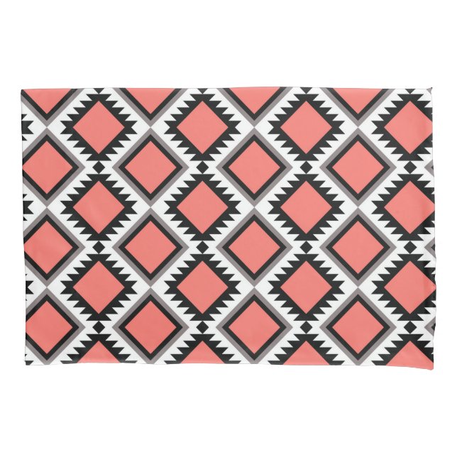 Aztec pattern pillowcase (Front)