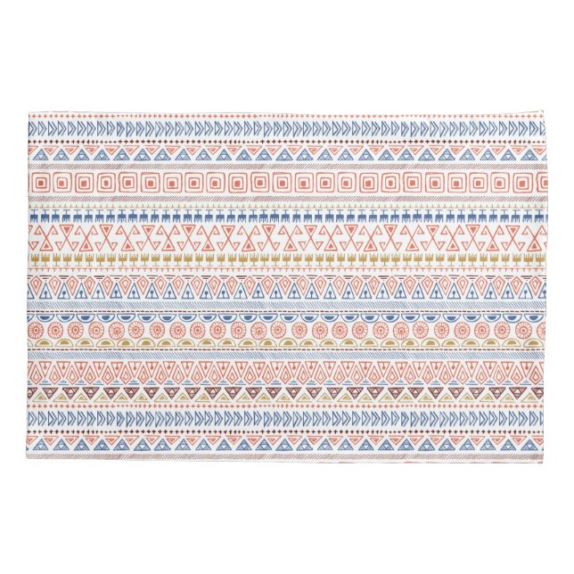 Aztec Pattern pillowcases (Back)