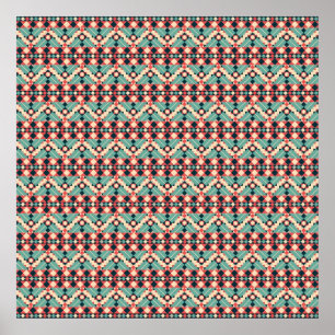 Aztec Pattern Poster