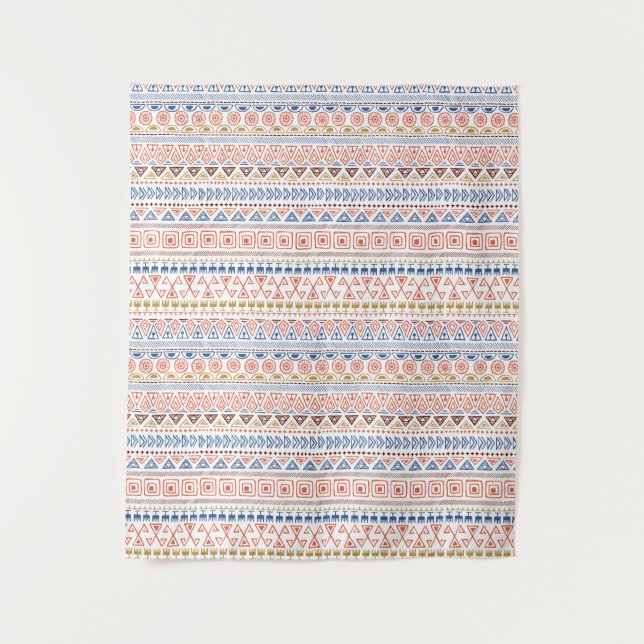 Aztec Pattern tapestry (Front)