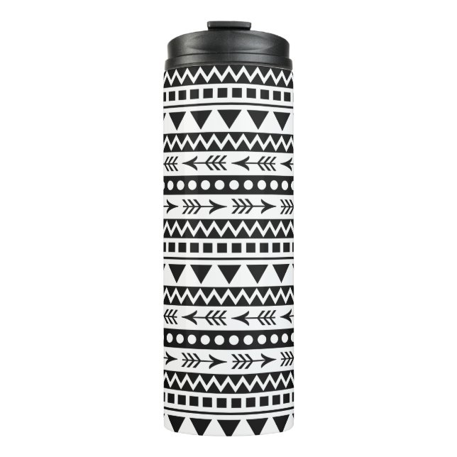 Aztec Pattern tumbler (Front)