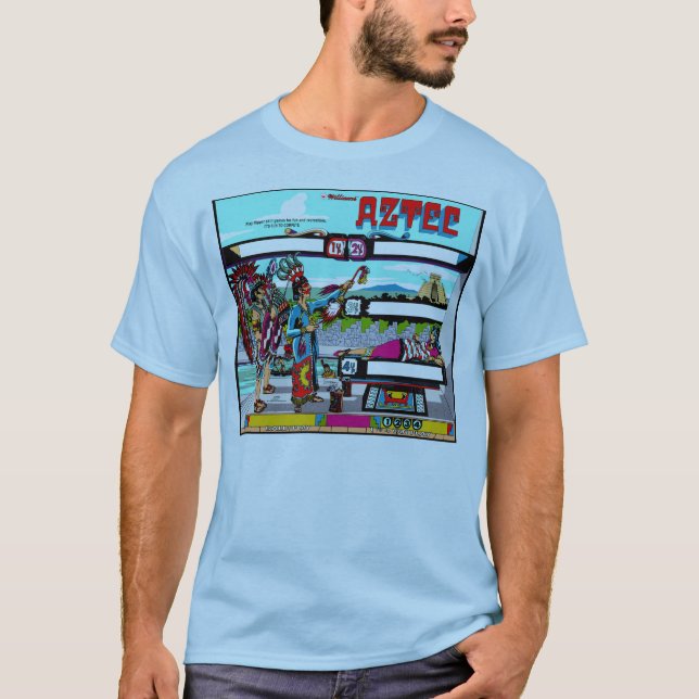 Aztec pinball T-Shirt (Front)