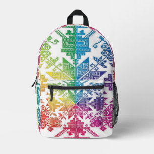 Aztec Printed Backpack