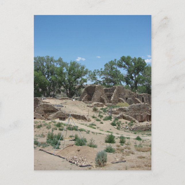 Aztec Ruins III Postcard (Front)