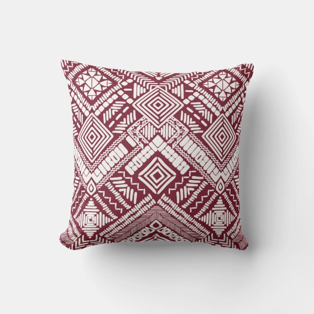 Aztec seamless pattern cushion (Front)