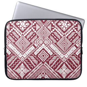 Aztec seamless pattern laptop sleeve
