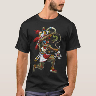 Aztec Serpent God Quetzalcoatl T-Shirt