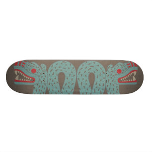 Aztec Serpent Skateboard