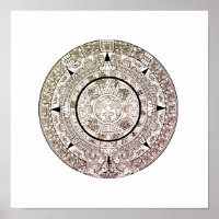 Aztec Solar Disc Calendar
