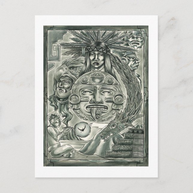 Aztec Spirit Postcard (Front)