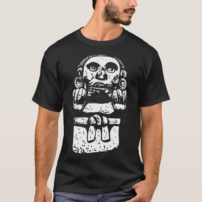 Aztec Statue T-Shirt (Front)