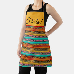 Aztec stripes "Fiesta"  Apron