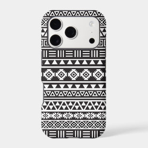 Aztec Style Pattern – Monochrome