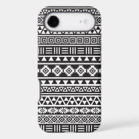 Aztec Style Pattern – Monochrome