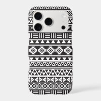 Aztec Style Pattern – Monochrome