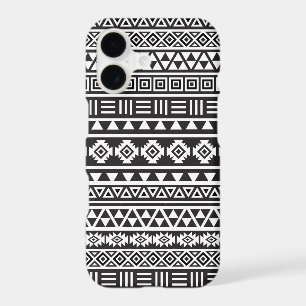Aztec Style Pattern – Monochrome