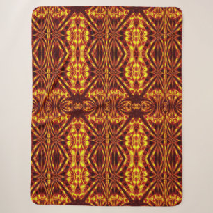 Aztec Sun Fire 126 Sherpa Blanket