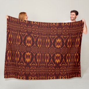 Aztec Sun Fire 34 Fleece Blanket
