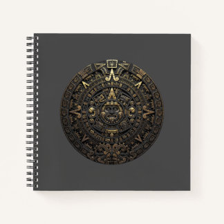 Aztec Sun Stone Notebook