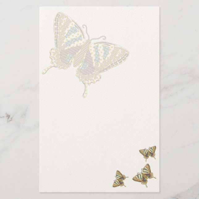 Aztec Swallowtail Stationery (Front)