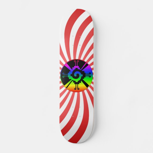 Aztec Symbol Skateboard (Front)