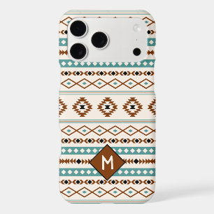 Aztec Teal Ter Blk Cr Mixed Pattern (Personalised)