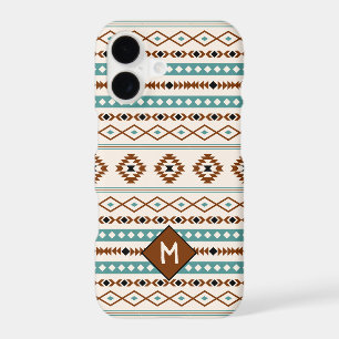 Aztec Teal Ter Blk Cr Mixed Pattern (Personalized)