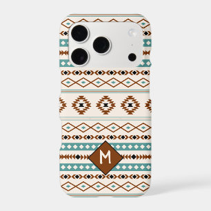 Aztec Teal Ter Blk Cr Mixed Pattern (Personalized)