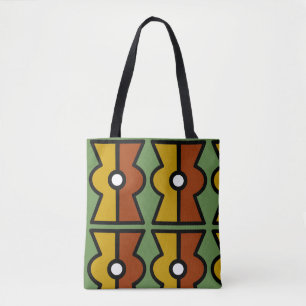 Aztec Tote with Ollin (motion) sign Bag