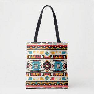 Aztec Tribal Design Tote Bag